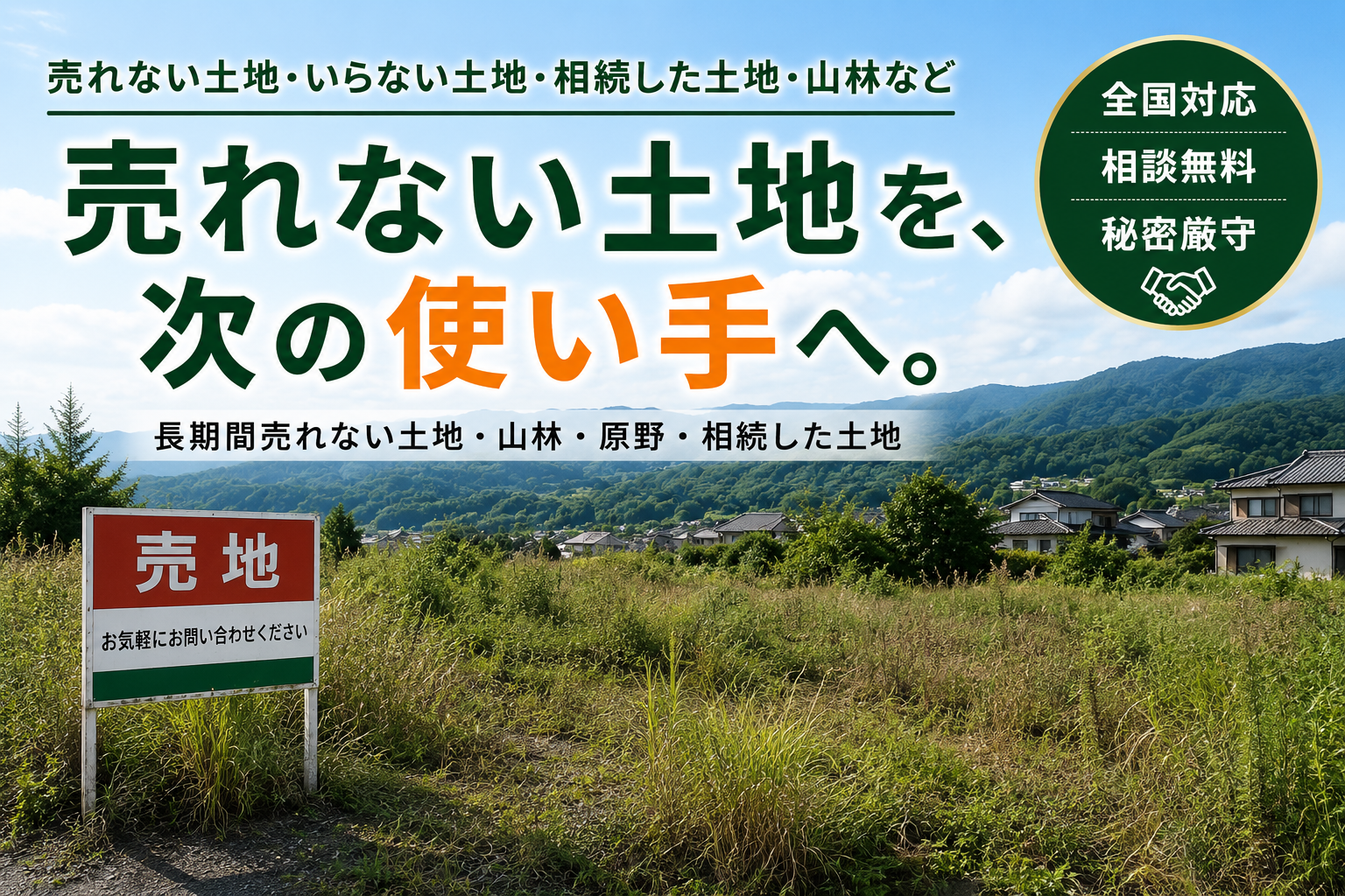 売れない土地